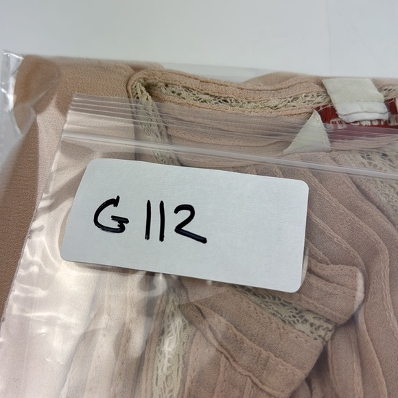 April Cornell Vintage Apricot Long Sleeve Dress - Picture 12 of 13